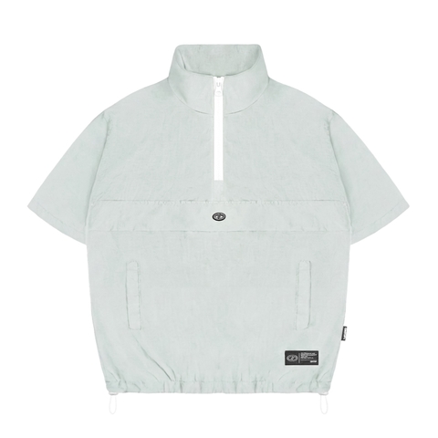 ONTOP Half-Zip Anorak Shirt - Xám
