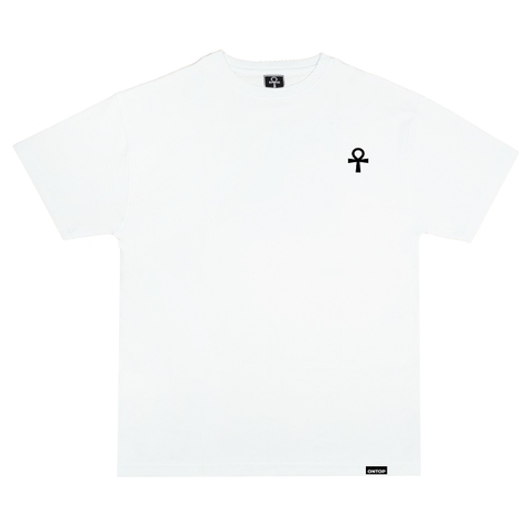 ONTOP Tee Basic Logo-White