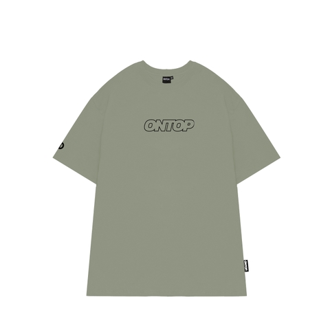 O13-T2 Tee Simple-Xám khói