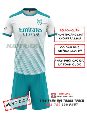 Áo Arsenal 2022 - 2023 Trắng