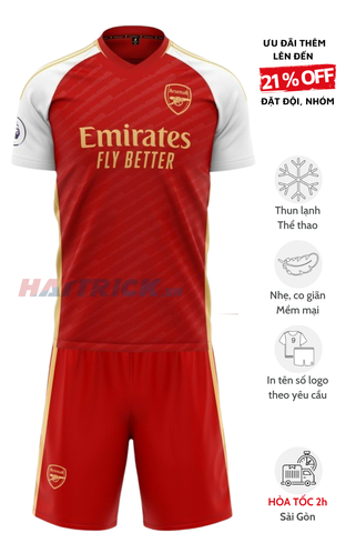 Quần áo bóng đá Arsenal 2023 - 2024