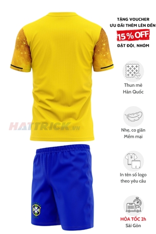 Áo đội tuyển Brazil 2023 - 2024 [Thun Mè Hàn Quốc]