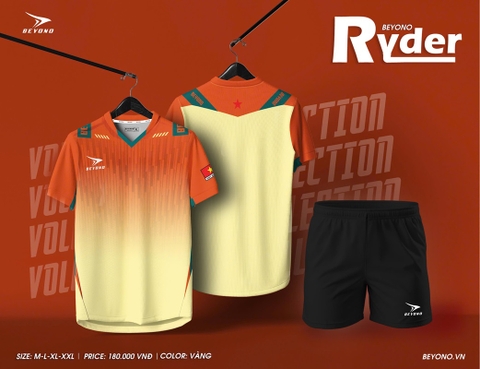quần áo bóng chuyền cao cấp beyono ryder vàng