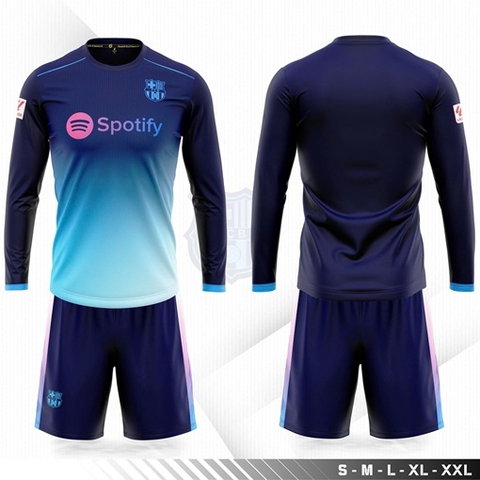 Quần áo bóng đá Barca tay dài 2025/26 [Sao Việt]