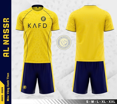 Quần áo bóng đá Ronaldo Al Nassr 2025/26
