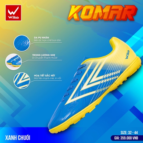 GIÀY BÓNG ĐÁ WIKA KOMAR đế TF