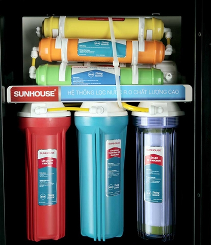 Máy lọc nước R.O 8 lõi Sunhouse SHA8818K