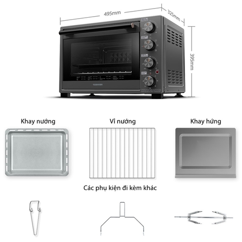 Lò nướng Toshiba TL-MC35Z 35 lít