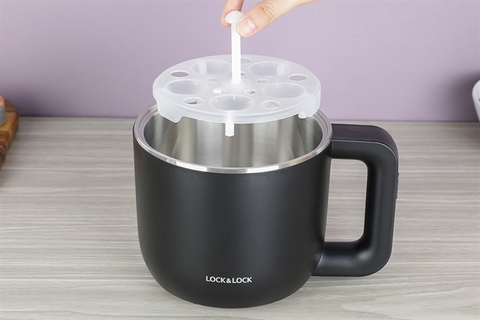 Nồi lẩu điện Lock&Lock EJP116BLK 0.8 lít