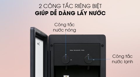 Cây nước nóng lạnh Midea YD1518S-X 498W