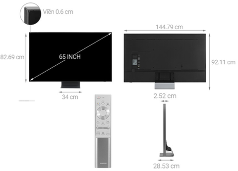Smart Tivi QLED Samsung 8K 65 inch QA65Q800T