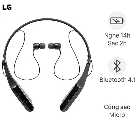 Tai nghe Bluetooth LG HBS-510 Đen