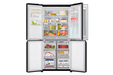 Tủ lạnh LG Inverter 496 lít Multi Door InstaView Door in Door GR-X22MBI