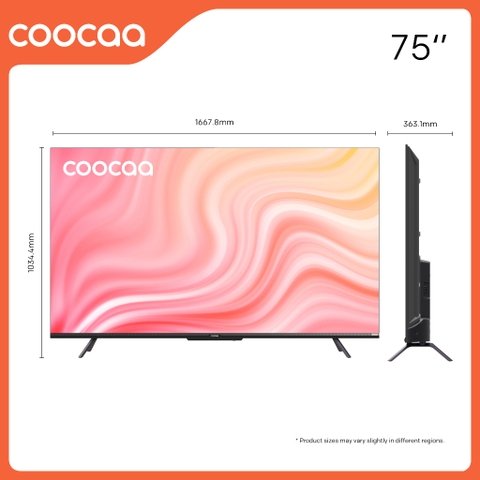 Google Tivi Coocaa 4K 75 Inch 75C9