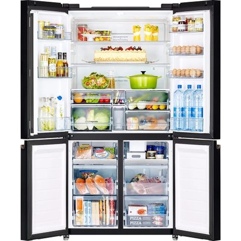Tủ Lạnh 4 Cánh Ngăn Đông Dưới, French Bottom Freezer R-WB640PGV1(GCK) New