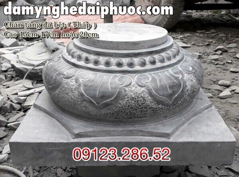 Chân tảng đá bệt  dùng kê chân cột