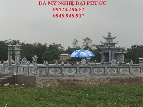 Khu lăng mộ đá xanh nằm giữa đồng lạc tại Sơn Tây