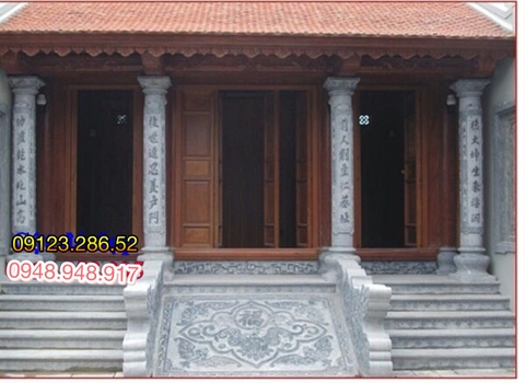 nhà thờ họ có diện tích nhỏ nhưng đầy đủ các hạng mục