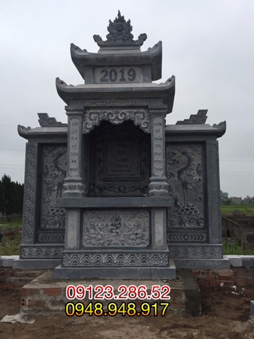 lăng thờ đá xanh tại Ninh Bình