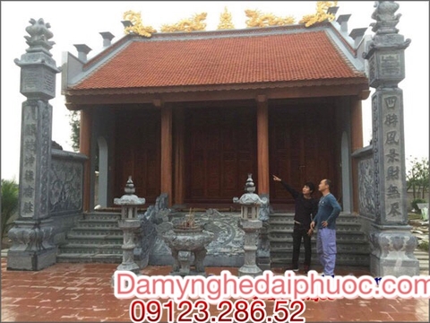 mẫu nhà thờ họ với kiến trúc đá đẹp