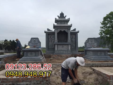 lăng mộ đá đẹp Ninh Bình của cơ sở đá mỹ nghệ Đại Phước