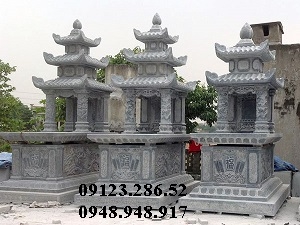 sản phẩm mộ đá xanh Ninh Bình