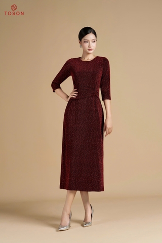 41098 - Đầm bling bling dài tay