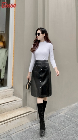 AG102 - Áo giữ nhiệt tay dài, cổ 3cm