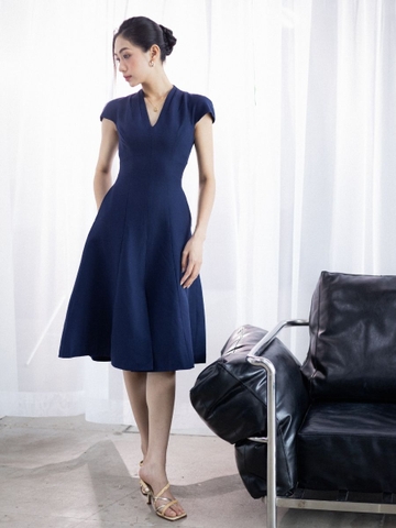 Đầm dáng A cổ V Narry WALENTY