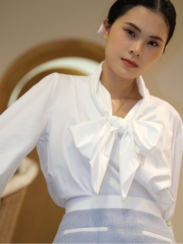 Bow Tie White Shirt - New