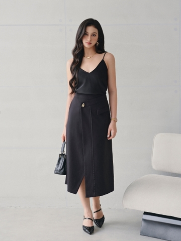 Chân váy tà xéo Giraly