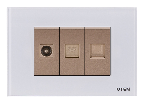 Bộ tivi, điện thoại, mạng mặt kính