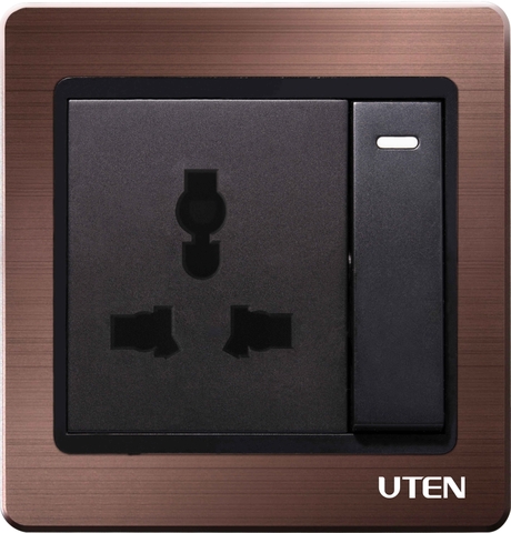 Công tắc 1 chiều, ổ cắm 3 chấu