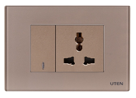 Q120-Công tắc và ổ cắm 3 chấu