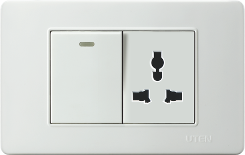 V3.0-CÔNG TẮC,Ổ CẮM 3 CHẤU