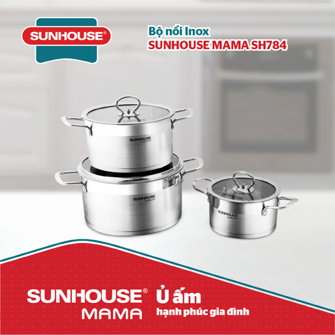 Các dòng nồi Inox của Sunhouse tại Việt Nam