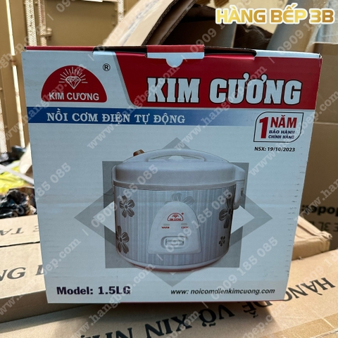Nồi cơm điện nắp liền chống dính Kim Cương 1.5LG(CD)