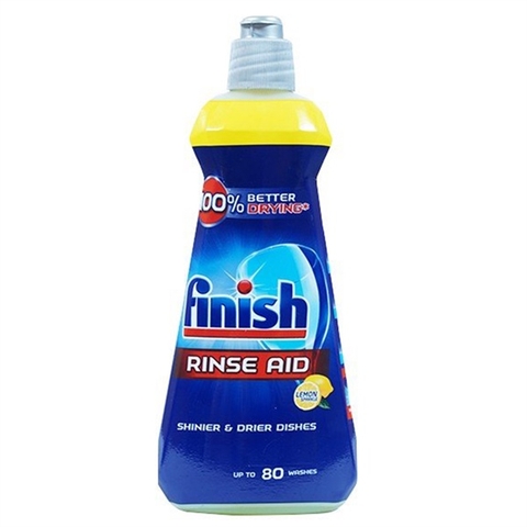 Nước làm bóng chén đĩa Finish 400ml hương chanh