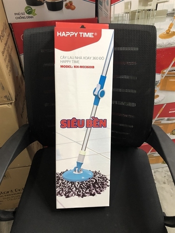 Cây lau nhà xoay 360 độ Happy Time KH-MO360IB