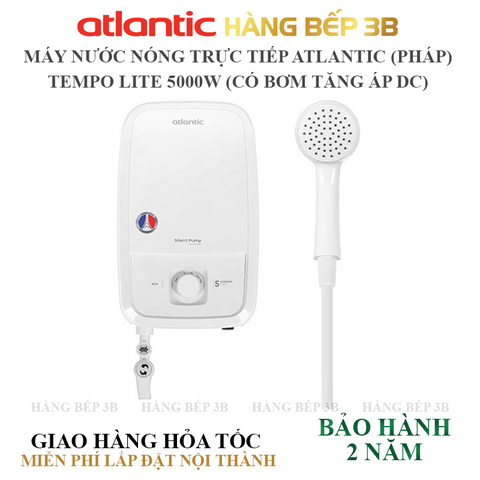 Máy nước nóng trực tiếp Atlantic 5000W Tempo Lite 5000 PU