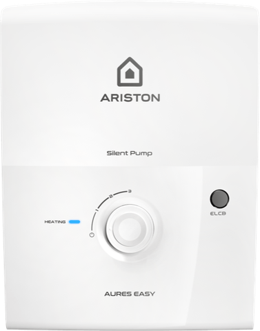 Máy nước nóng trực tiếp Ariston Aures Easy 4.5P (có bơm trợ lực)