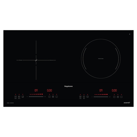 Bếp đôi điện từ hồng ngoại Nagakawa NK2F03M