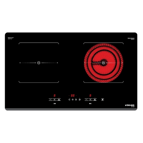 Bếp đôi điện từ hồng ngoại Kocher EI-633