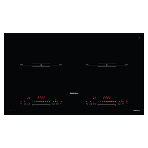 Bếp đôi điện từ Inverter Nagakawa NDI9191