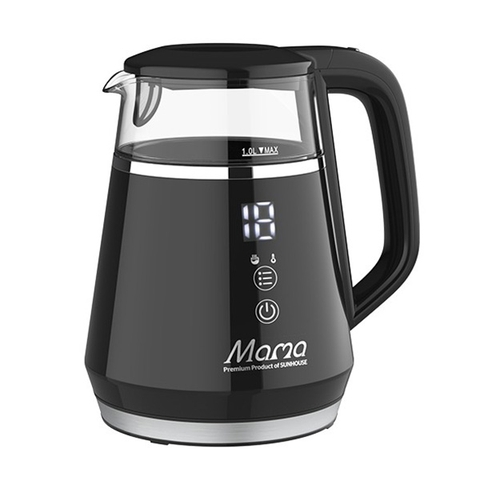 Bình đun siêu tốc thủy tinh Sunhouse Mama 1 lít SHD1332