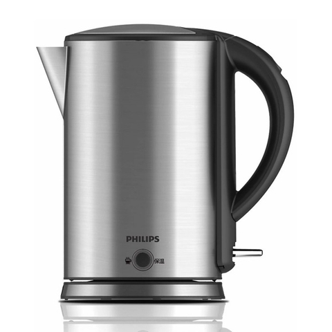 Bình đun siêu tốc inox giữ nhiệt Philips 1.7 lít HD9316/03