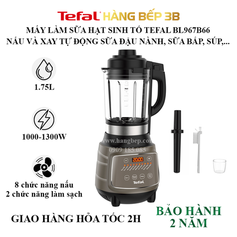 Máy làm sữa hạt đa năng Tefal BL967B66  - 1300W