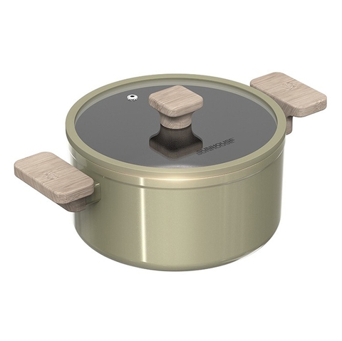 Nồi Full-Induction Sunhouse Titanium Plasma 24cm ST2210P-24