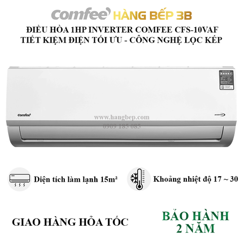 Máy lạnh Comfee Inverter 1HP CFS-10VAF