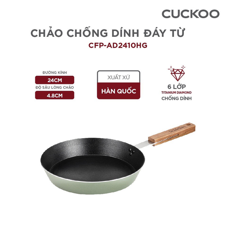 Chảo chiên Cuckoo 24cm CFP-AD2410HG Sản xuất Hàn Quốc
